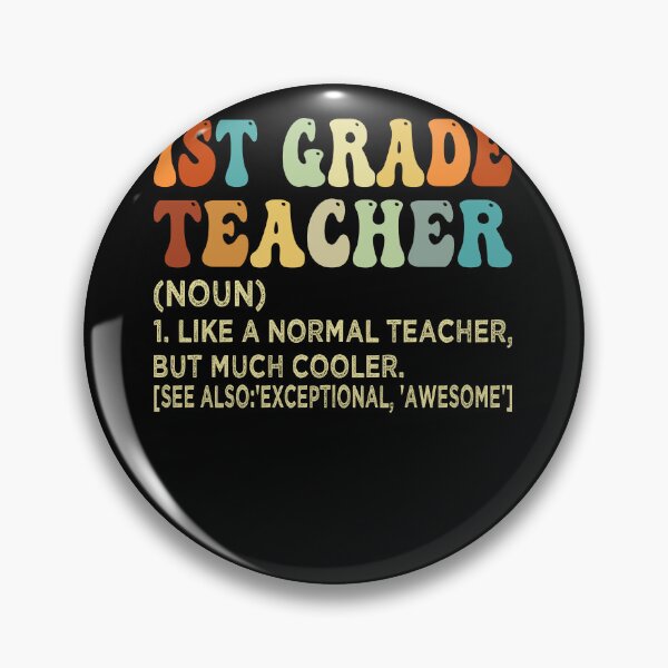 Item preview, 1st Grade Teacher Definition designed and sold by SiarheiYur.