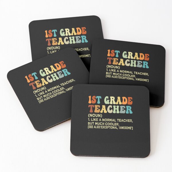 Item preview, 1st Grade Teacher Definition designed and sold by SiarheiYur.