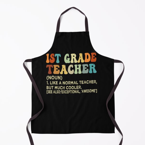 Item preview, 1st Grade Teacher Definition designed and sold by SiarheiYur.