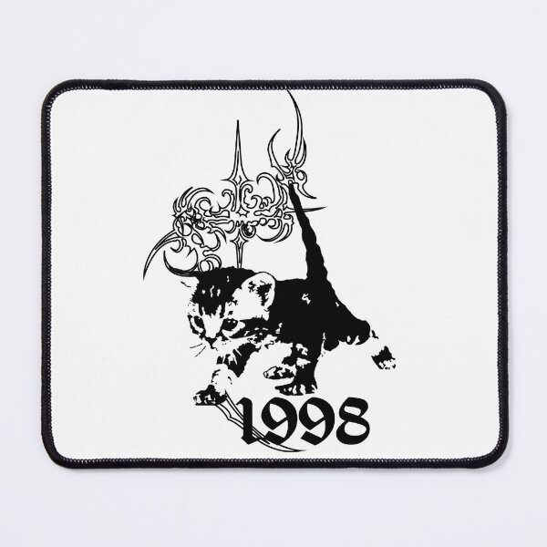 Item preview, Cyber cat art 1998 designed and sold by Tribalgothss.