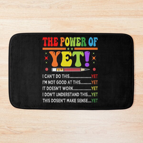 Item preview, The Power Of Yet designed and sold by SiarheiYur.