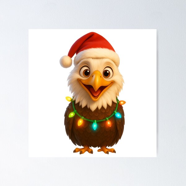Item preview, Christmas Eagle designed and sold by Sillytoe.