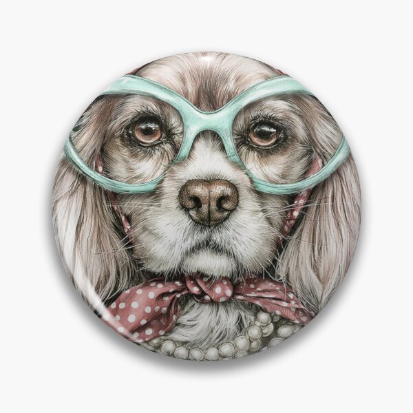 Item preview, Spaniel Paws Pearls Illustration Magazine designed and sold by better0ffread.