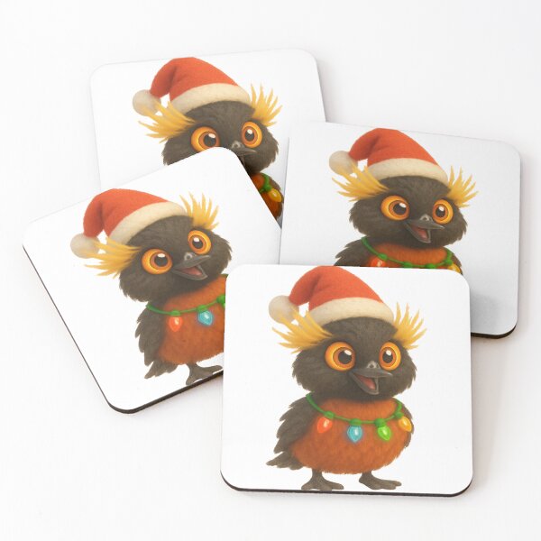 Item preview, Christmas Eared Grebe designed and sold by Sillytoe.
