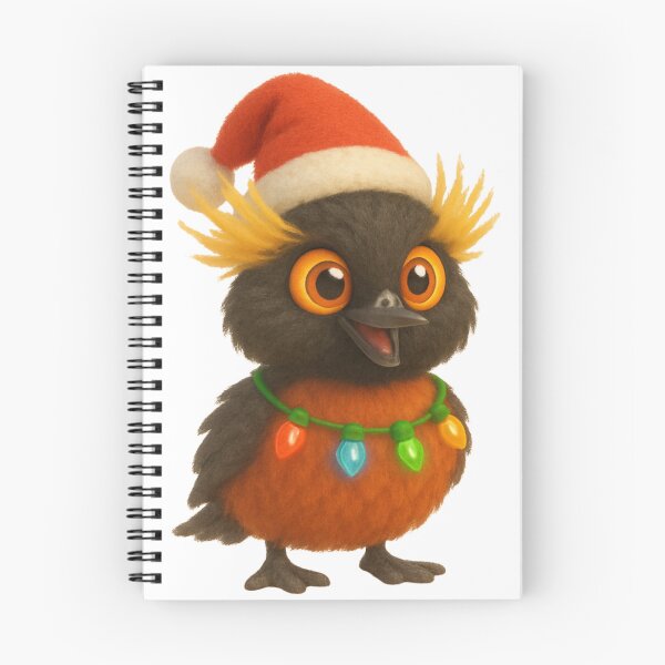 Item preview, Christmas Eared Grebe designed and sold by Sillytoe.