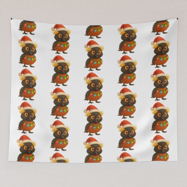 Item preview, Christmas Eared Grebe designed and sold by Sillytoe.