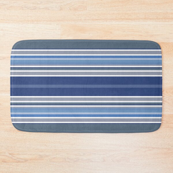 Item preview, Blue and Grey Decor Stripe Seamless Repeat designed and sold by Sharon Schwalbe.