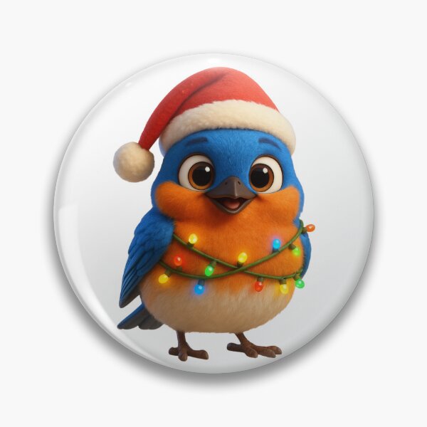 Item preview, Christmas Eastern Bluebird designed and sold by Sillytoe.