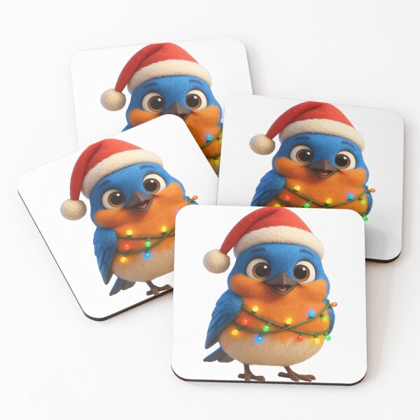 Item preview, Christmas Eastern Bluebird designed and sold by Sillytoe.
