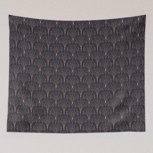 Item preview, Elegant Navy and Gold Art Deco Pattern designed and sold by NSB-Design.