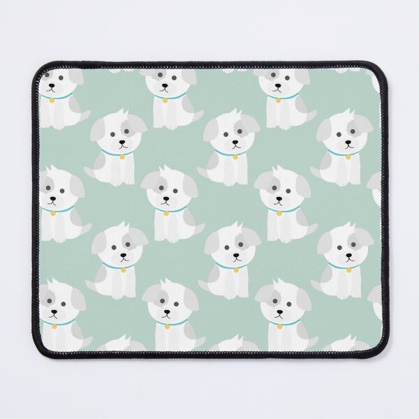 Item preview, White Grey Dog Mint designed and sold by better0ffread.