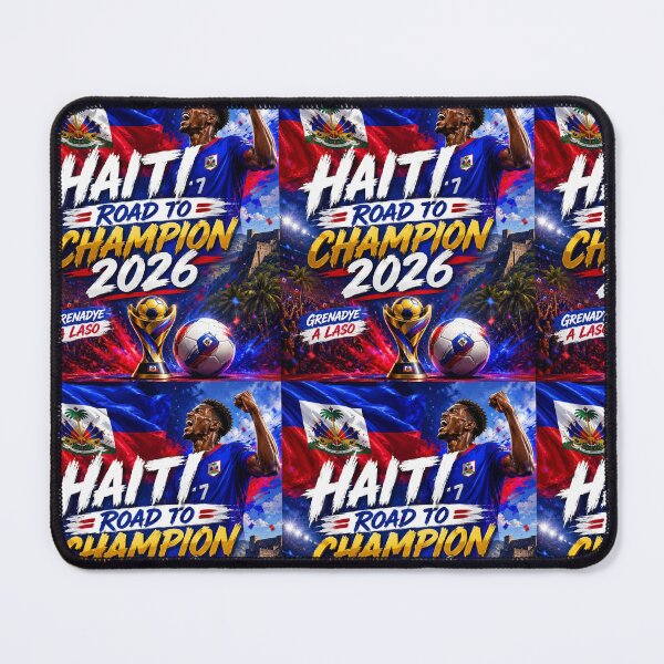 Item preview, HAITI WORLD CUP 2026 FAN - GRENADYE A LASO designed and sold by Goal and Glory.