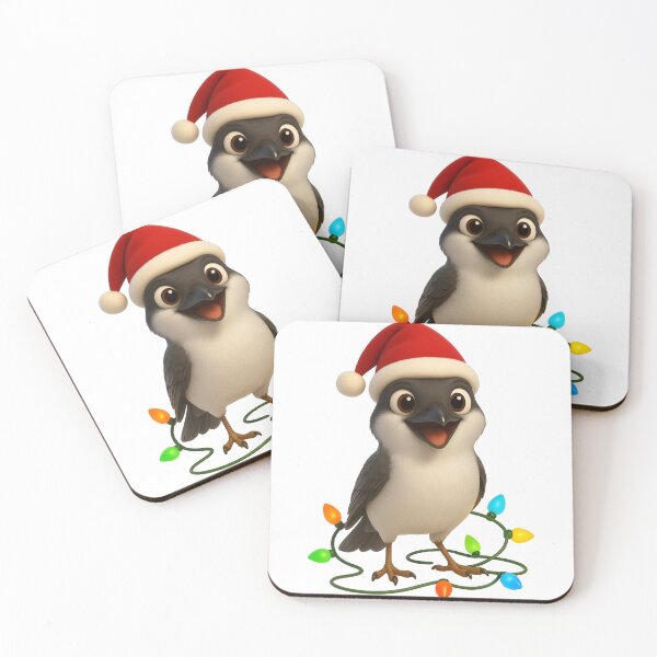 Item preview, Christmas Eastern Kingbird designed and sold by Sillytoe.