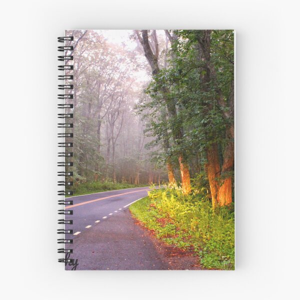 Item preview, Sunlit Forest Road at Dawn designed and sold by InezPhotography.