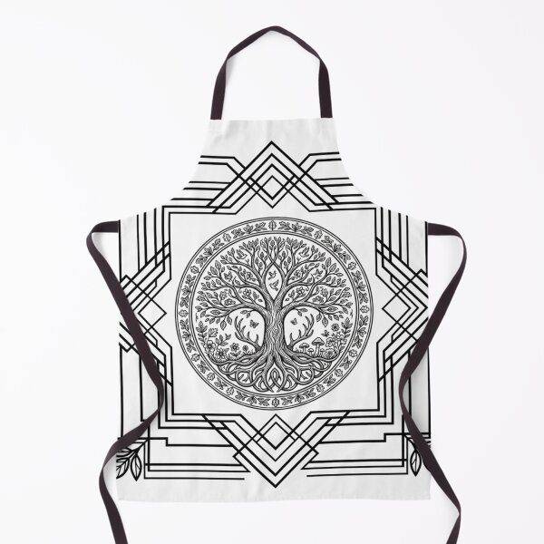 Item preview, Tree of Life Deer Sacred Geometry Art designed and sold by DervoTeck2767.