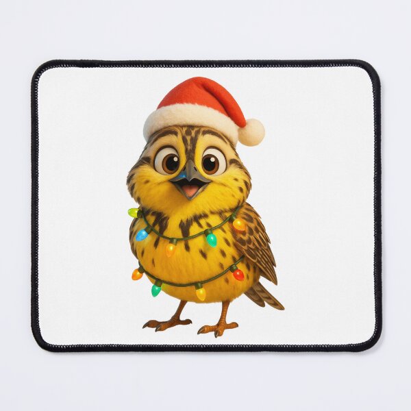 Item preview, Christmas Eastern Meadowlark designed and sold by Sillytoe.