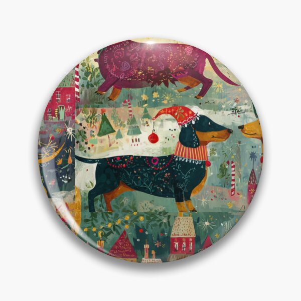 Item preview, Dachshund Cute Illustrated in Coats designed and sold by better0ffread.