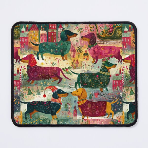 Item preview, Dachshund Cute Illustrated in Coats designed and sold by better0ffread.