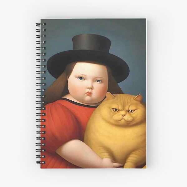 Aperçu de l'œuvre Grosse fille et chat créée et vendue par shymuscat.