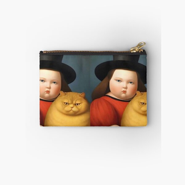 Item preview, Fat girl & cat designed and sold by shymuscat.