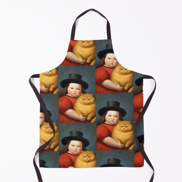 Item preview, Fat girl & cat designed and sold by shymuscat.