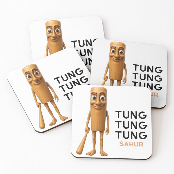 Item preview, Tung Tung Tung Sahur Funny Meme Character designed and sold by A touch of creativity.