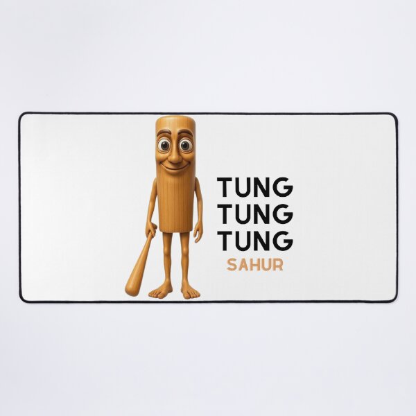 Item preview, Tung Tung Tung Sahur Funny Meme Character designed and sold by A touch of creativity.