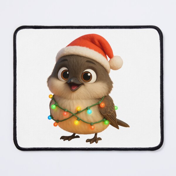 Item preview, Christmas Eastern Phoebe Flycatcher designed and sold by Sillytoe.