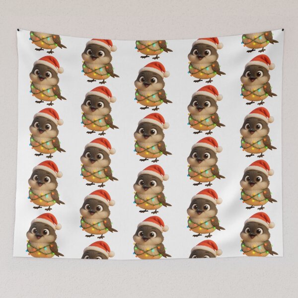 Item preview, Christmas Eastern Phoebe Flycatcher designed and sold by Sillytoe.