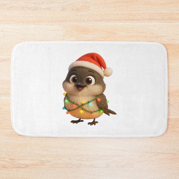 Item preview, Christmas Eastern Phoebe Flycatcher designed and sold by Sillytoe.