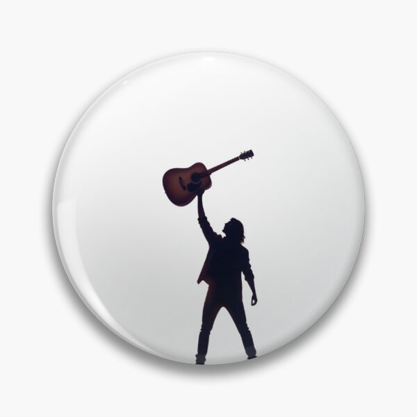 Item preview, Phoenix Guitarist Mountain Peak Silhouette Art designed and sold by Common-Standard.