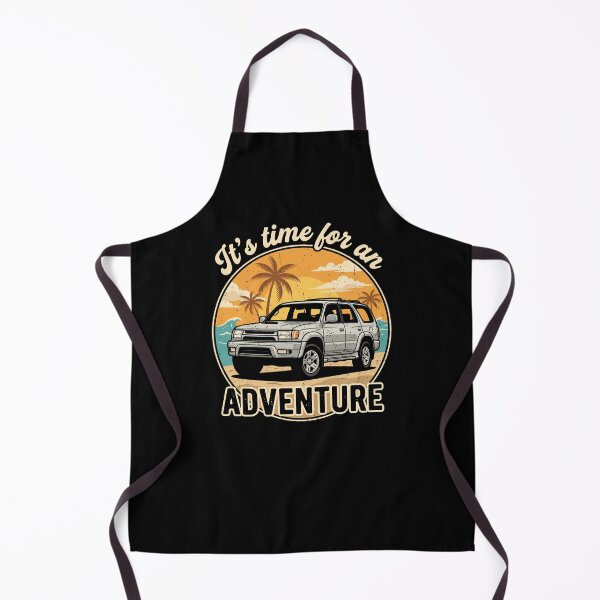 Item preview, 4Runner 3rd Gen Silver Retro Beach Adventure Graphic designed and sold by Off-Road-Zone.