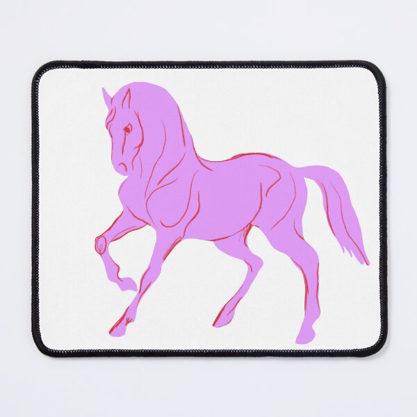 Item preview, Viral Pink Horse — Dreamcore Aesthetic designed and sold by AnnaVikhrArt.