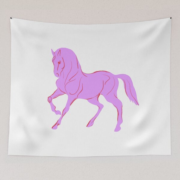 Item preview, Viral Pink Horse — Dreamcore Aesthetic designed and sold by AnnaVikhrArt.
