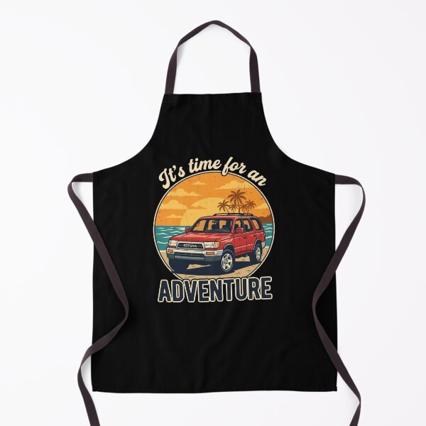 Item preview, 4Runner 3rd Gen Red Retro Beach Adventure Graphic designed and sold by Off-Road-Zone.