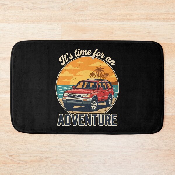 Item preview, 4Runner 3rd Gen Red Retro Beach Adventure Graphic designed and sold by Off-Road-Zone.