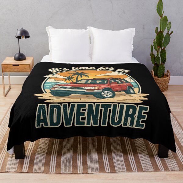 Item preview, 4Runner 3rd Gen Red Retro Beach Adventure designed and sold by Off-Road-Zone.