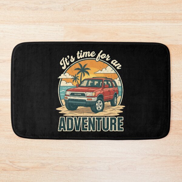 Item preview, 4Runner 3rd Gen Red Retro Beach Adventure designed and sold by Off-Road-Zone.