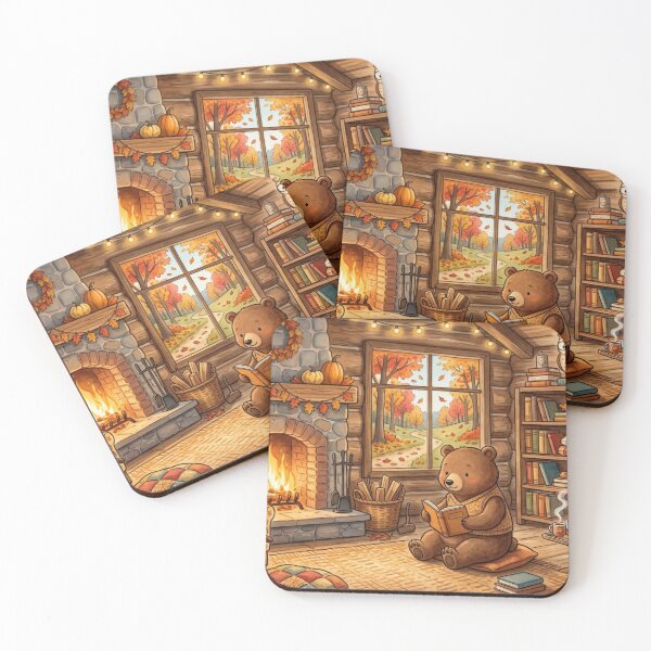 Item preview, Cabin Reading Evening designed and sold by Thalora Store.