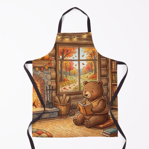 Item preview, Cabin Reading Evening designed and sold by Thalora Store.