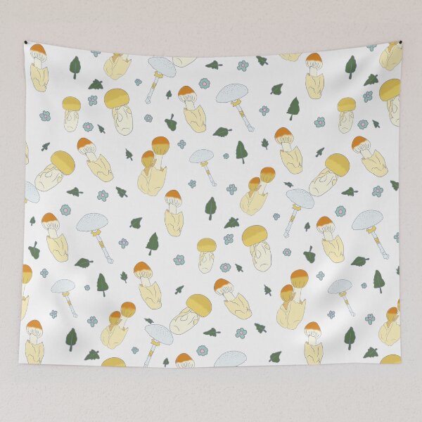Item preview, Minimal Mushroom Modern Botanical  designed and sold by Min659.