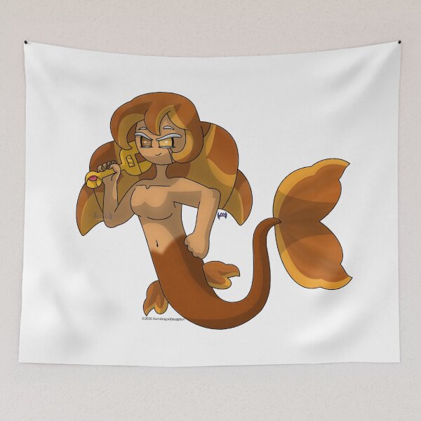 Item preview, CookieRun Mermay 2 Day 30: Croissant Cookie designed and sold by DarkDragonDeception - Claudia.