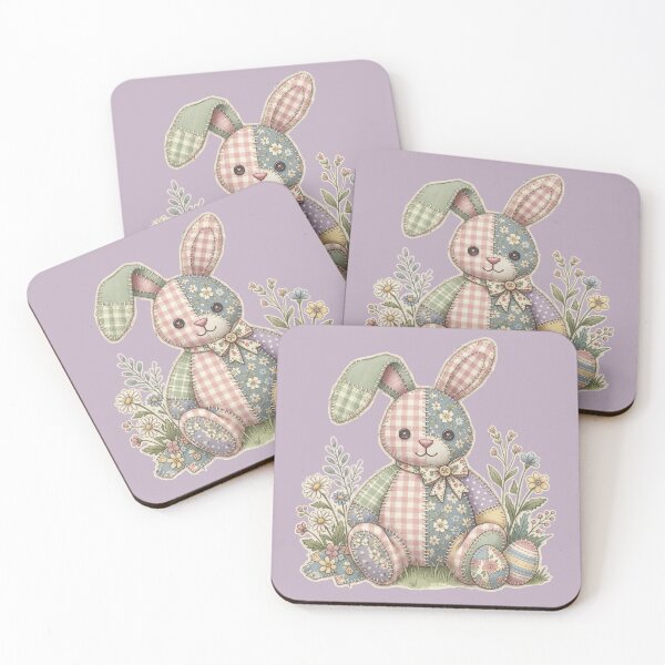 Item preview, Patchwork Easter Bunny designed and sold by A Texas Belle Designs.