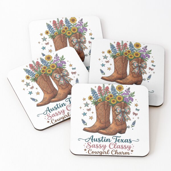 Item preview, Austin Texas Cowgirl Charm designed and sold by A Texas Belle Designs.