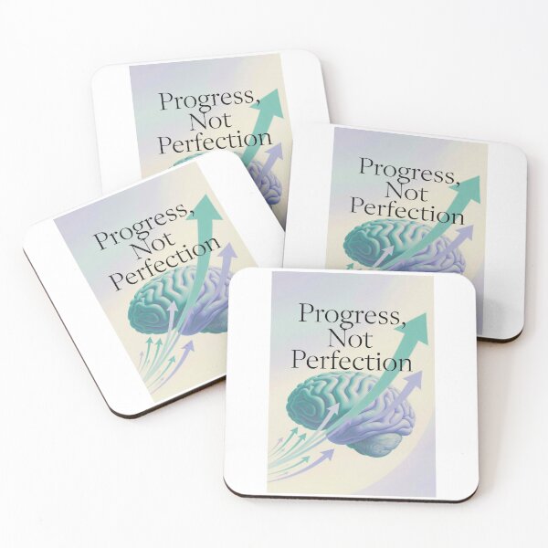 Item preview, 進歩の脳 — Progress, Not Perfection designed and sold by kibounohikari.