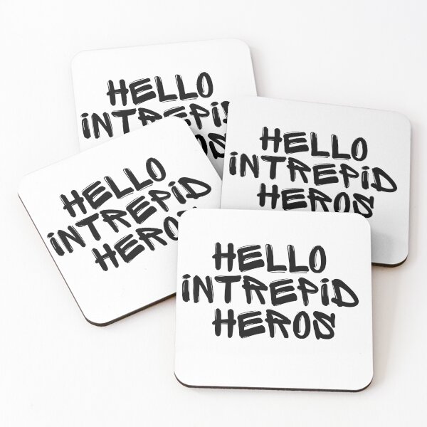 Item preview, hello interpid heros designed and sold by pattrep2.