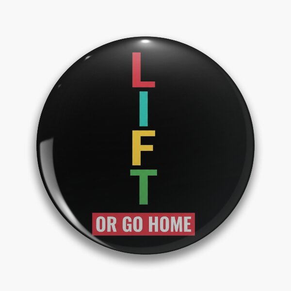 Item preview, Lift Or Go Home - Motivational Gym Quote Minimalist Fitness Design designed and sold by No Excuses .