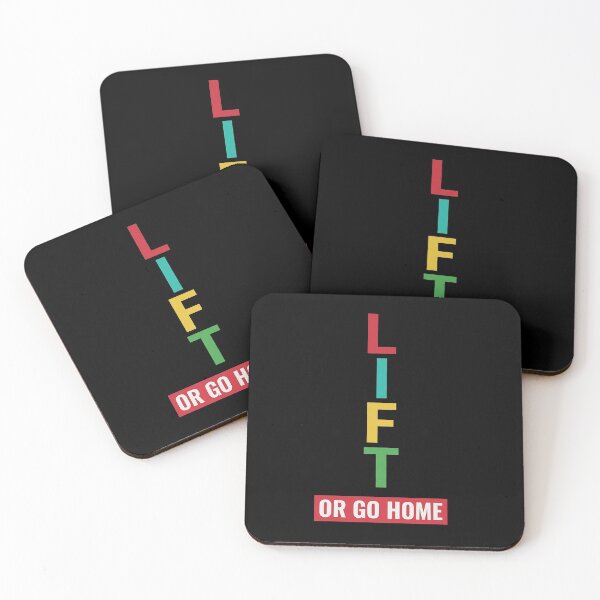 Item preview, Lift Or Go Home - Motivational Gym Quote Minimalist Fitness Design designed and sold by No Excuses .