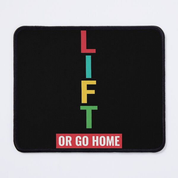 Item preview, Lift Or Go Home - Motivational Gym Quote Minimalist Fitness Design designed and sold by No Excuses .