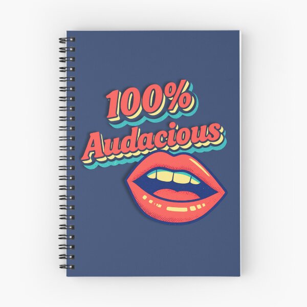 Item preview, Audacious 100% Retro Groovy Lips - 70s Sassy Quote designed and sold by pulse_retail.